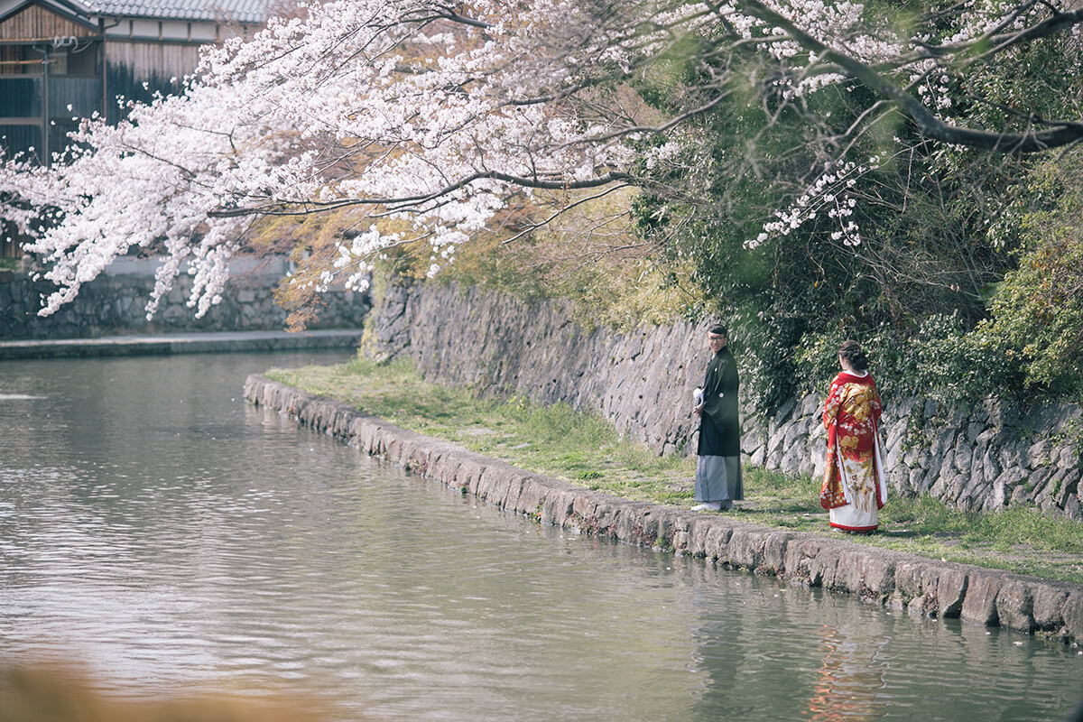 Shiga Hachiman-bori Kyoto