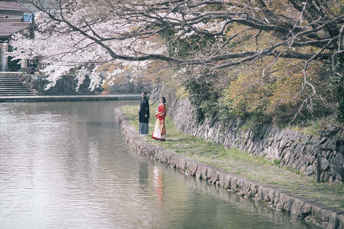 Shiga Hachiman-bori Kyoto