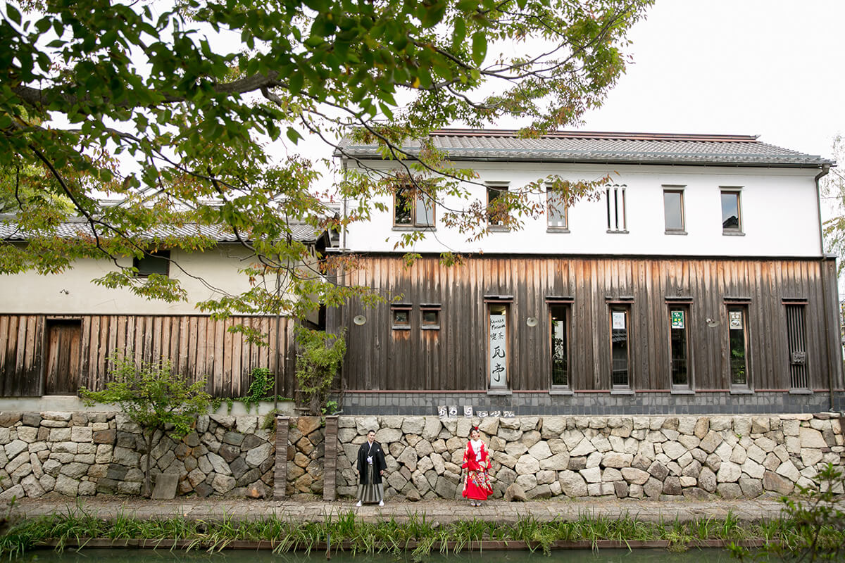 Shiga Hachiman-bori Kyoto