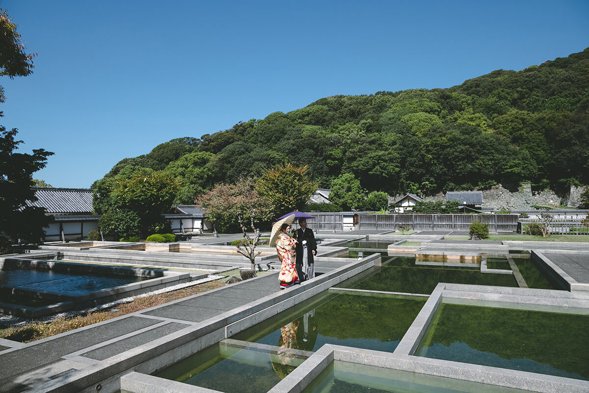 Ninomaru Historical Site Garden/location[Matsuyama/Japan]