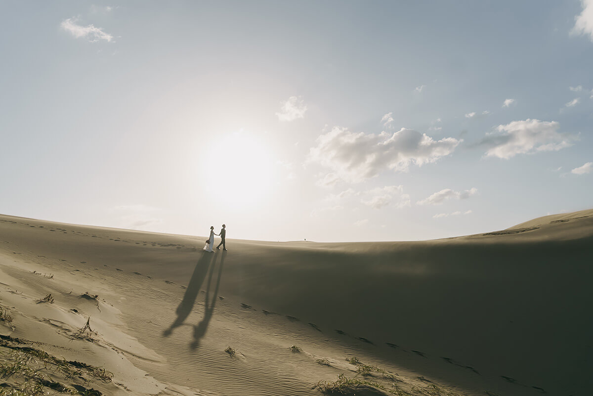 Tottori Sand Dunes/[Okayama/Japan]
