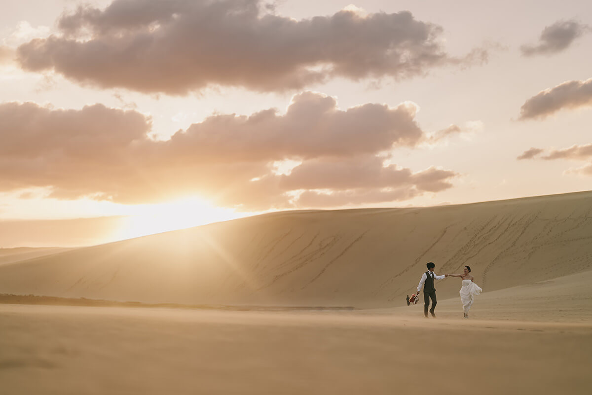 Tottori Sand Dunes/[Okayama/Japan]