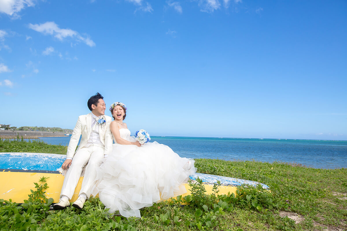 Nakadomari Beach/location[Okinawa/Japan]