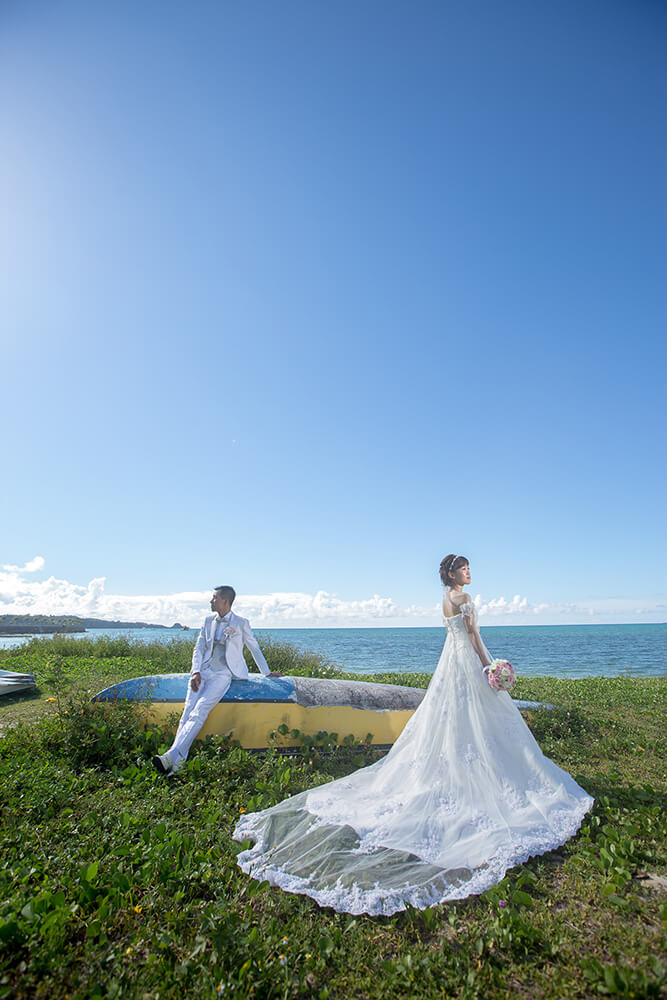 Nakadomari Beach/location[Okinawa/Japan]