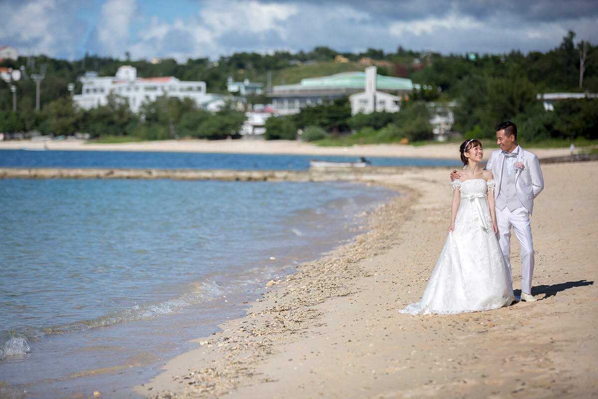 Nakadomari Beach/location[Okinawa/Japan]