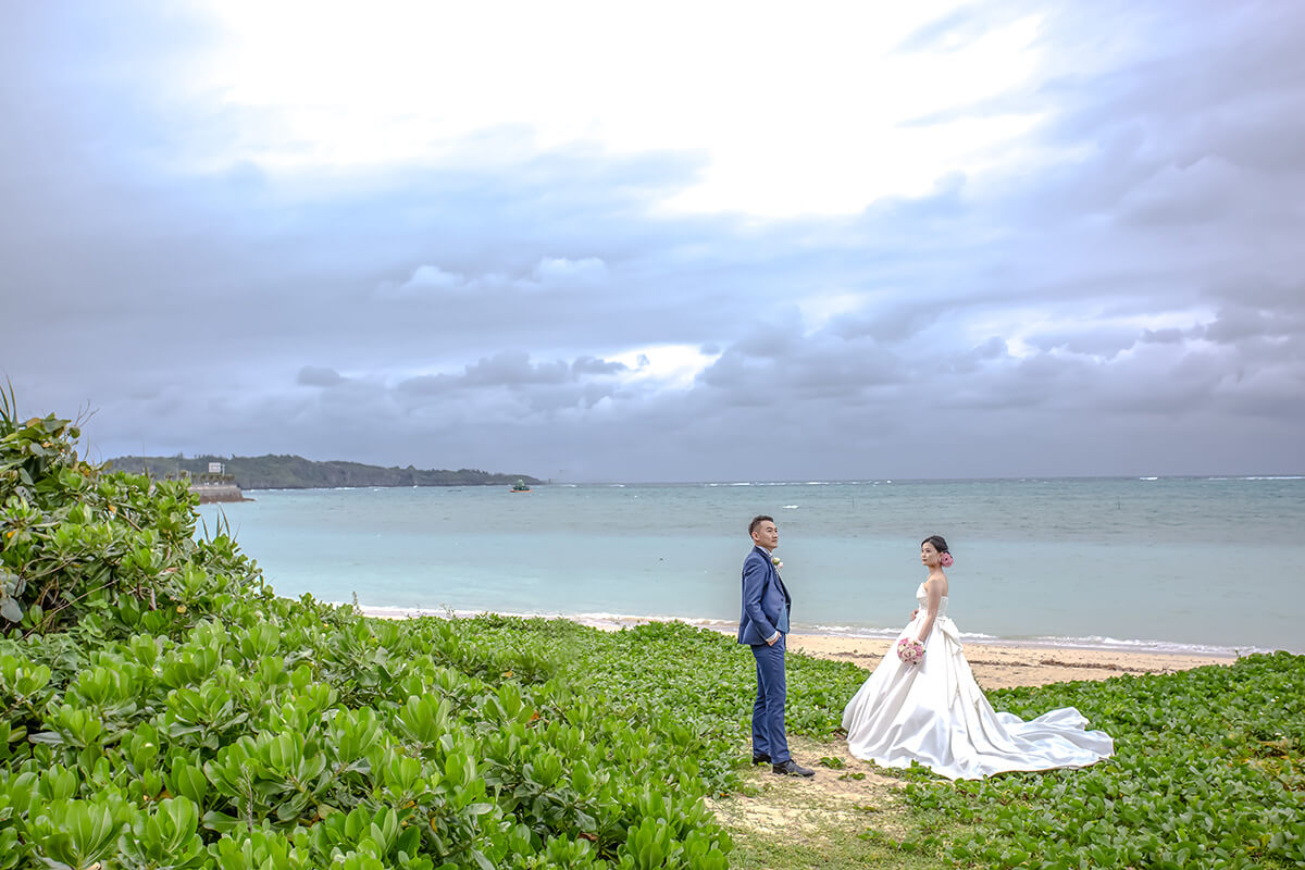 Nakadomari Beach/location[Okinawa/Japan]