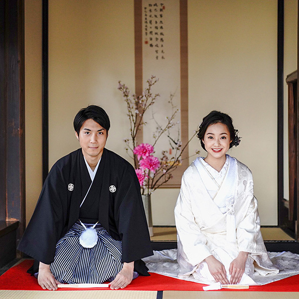 Japanese traditional Kominka Wedding