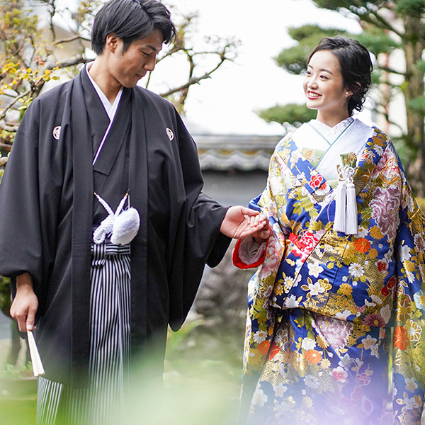 Japanese traditional Kominka Wedding