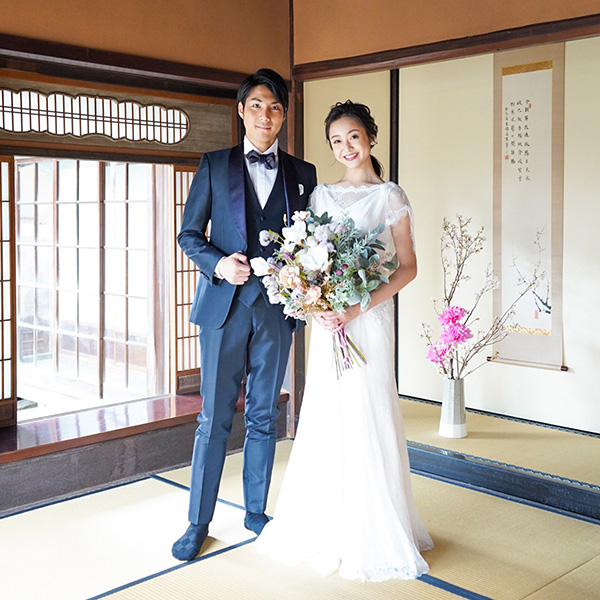 Japanese traditional Kominka Wedding